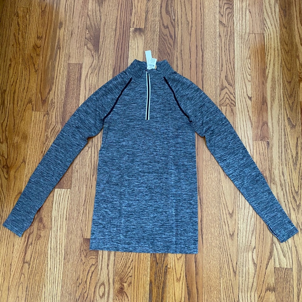 NWT PINK Victoria’s Secret XS Seamless Quarter Zip